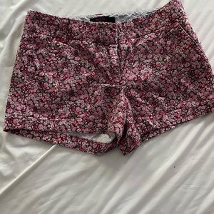 Liberty (for J Crew) shorts floral jean material, size 4